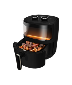 Air Fryer 5L Visor 1800w Fritadeira Preta 220V AF-104 Kian