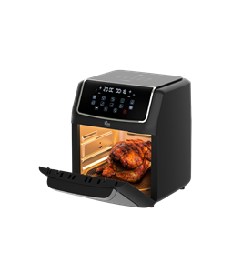 Air Fryer Oven Grande Forno Turbo 12 Litros 127V Preto Kian