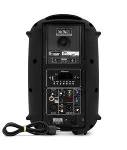 Caixa Som Staner Sr88a Ativa Bi Amplificada 85W BT USB SD