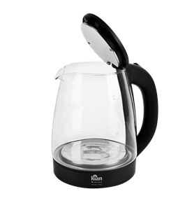 Chaleira Eltrica De Vidro Ebulidor 1,7L 1000W 127V Kian