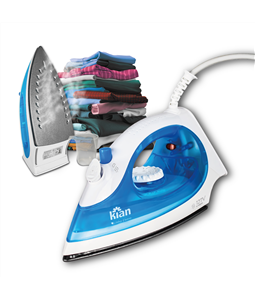 Ferro Passar Vapor Eletrico Roupa 127V Antiaderente Kian