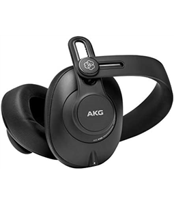 Fone Ouvido Profissional Akg K361 Headphone Preto Estdio Monitor Retorno Produtor DJ