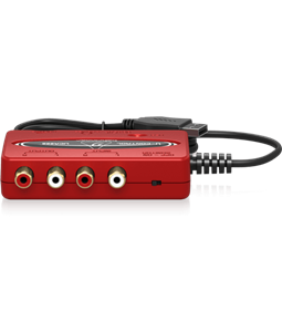 Interface udio Behringer UCA222 U-Control USB ptico RCA