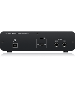 Interface udio Behringer UMC202HD U-Phoria Usb P10 XLR/TRS