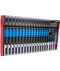 Mesa Som 16 Canais Ms162 EUX Usb Bluetooth Bivolt Soundvoice