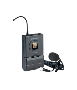 Microfone Sem fio Karsect Krd200sl Single Lapela Bivolt Uhf