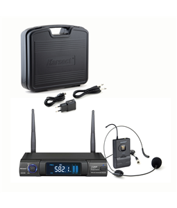 Microfone Sem Fio Karsect Ks248sh Single Headset Cardiide