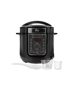 Panela De Presso Eltrica 6 Litros Preta 220V 1000W Kian