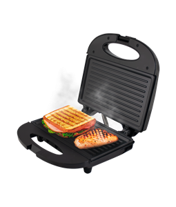 Sanduicheira Eltrica Grill Antiaderente Preta 220V Kian