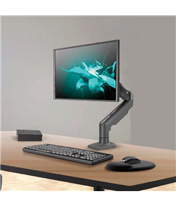 Suporte Monitor Articulado ELG Mesa F80N Pisto 17'' a 35''